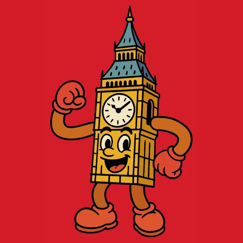 Big talking clock tower