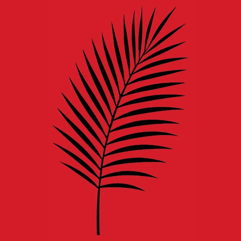 Palm Leaf Silhouette