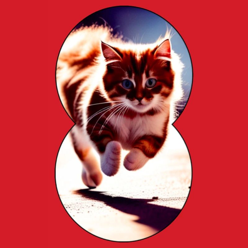 Running cat 8