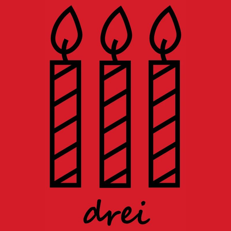 Birthday Three Candles