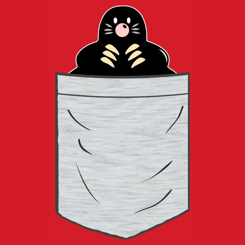 Maulwurf Brusttasche