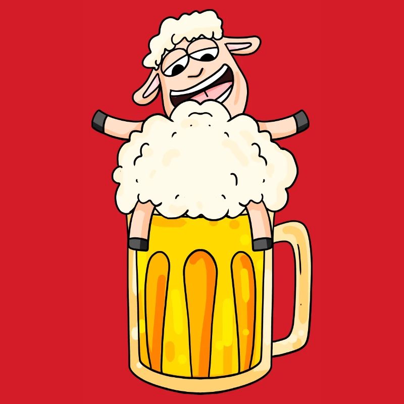 Bier Schaf Comic