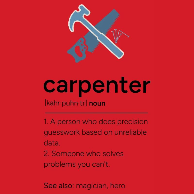 Carpenter Definition with Tools