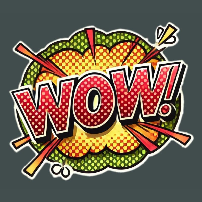 Pop Art Explosion Wow Design