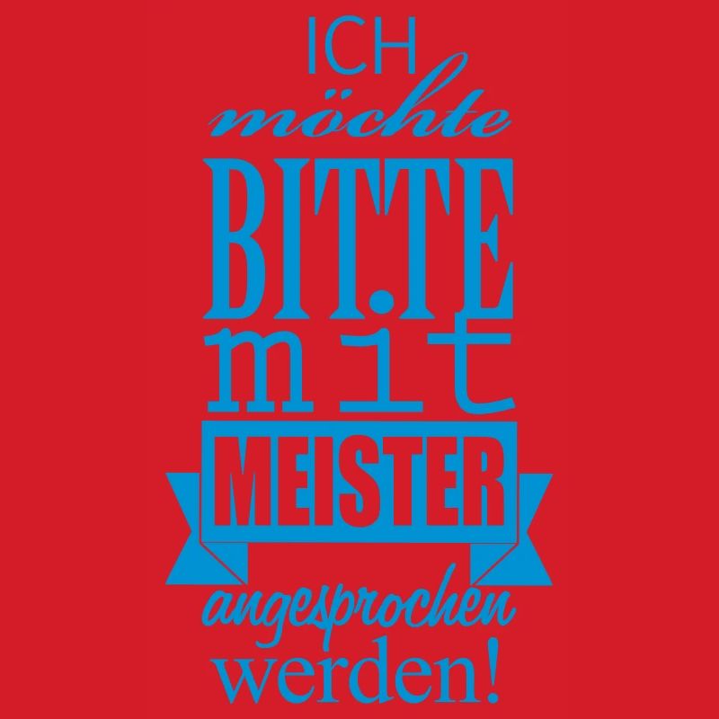 mit Meister angesprochen