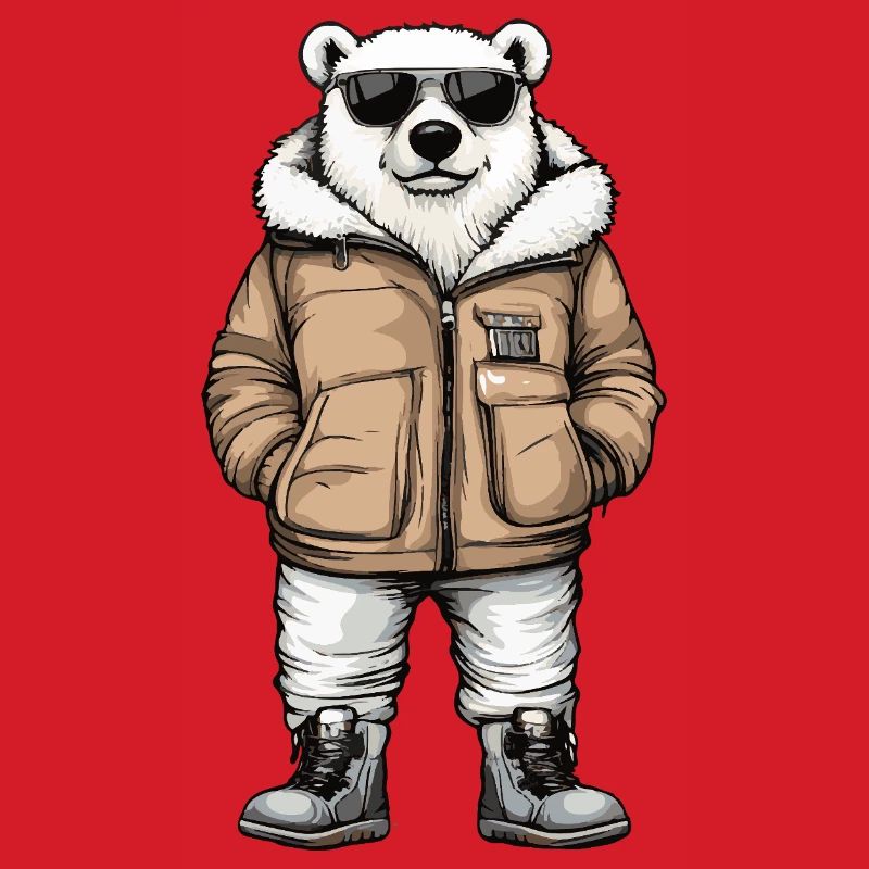 Polar Bear Cool Winter