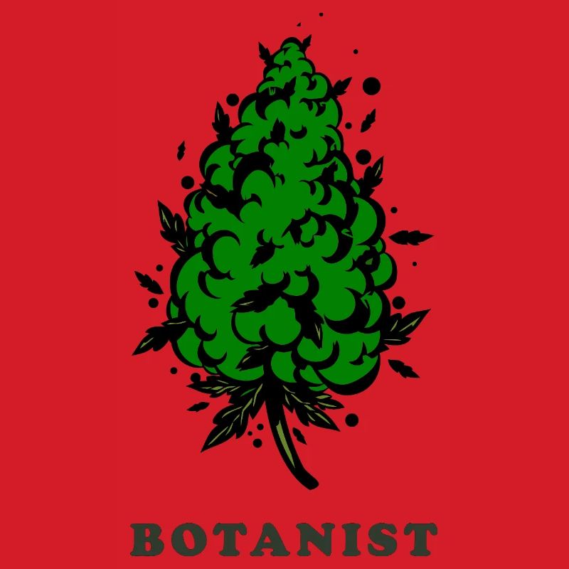 Botaniker. Bud Silhouette
