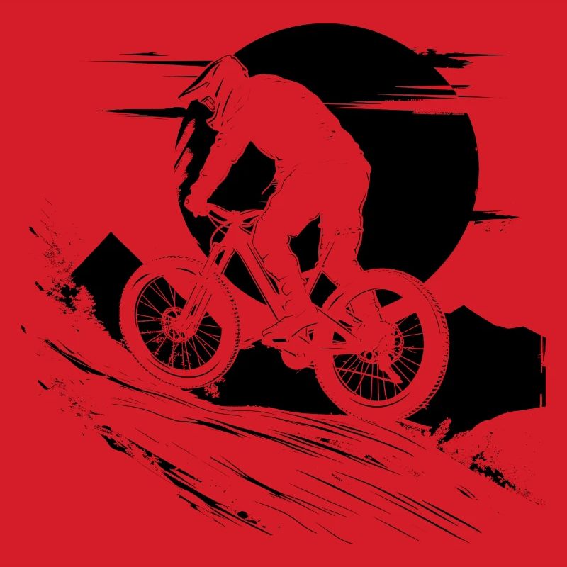 Cyclist Illustration