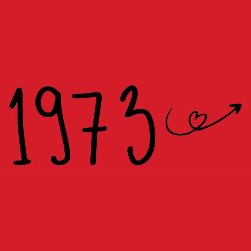 1973 Jubiläum 1973 Retro 1973