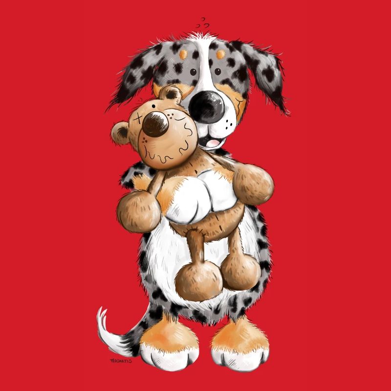Australian Shepherd mit Teddy