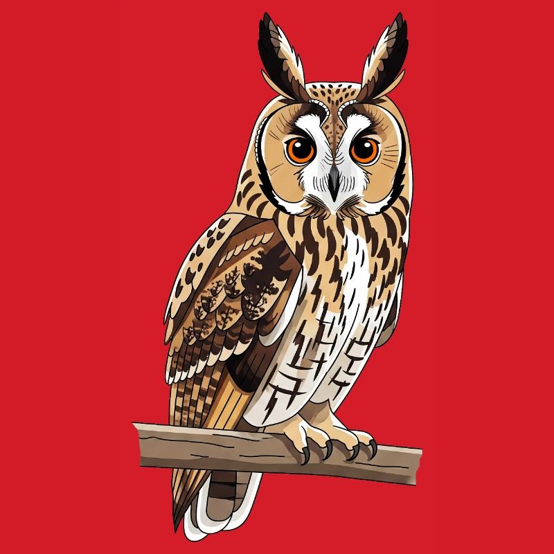 Waldohreule Eule Asio Otus
