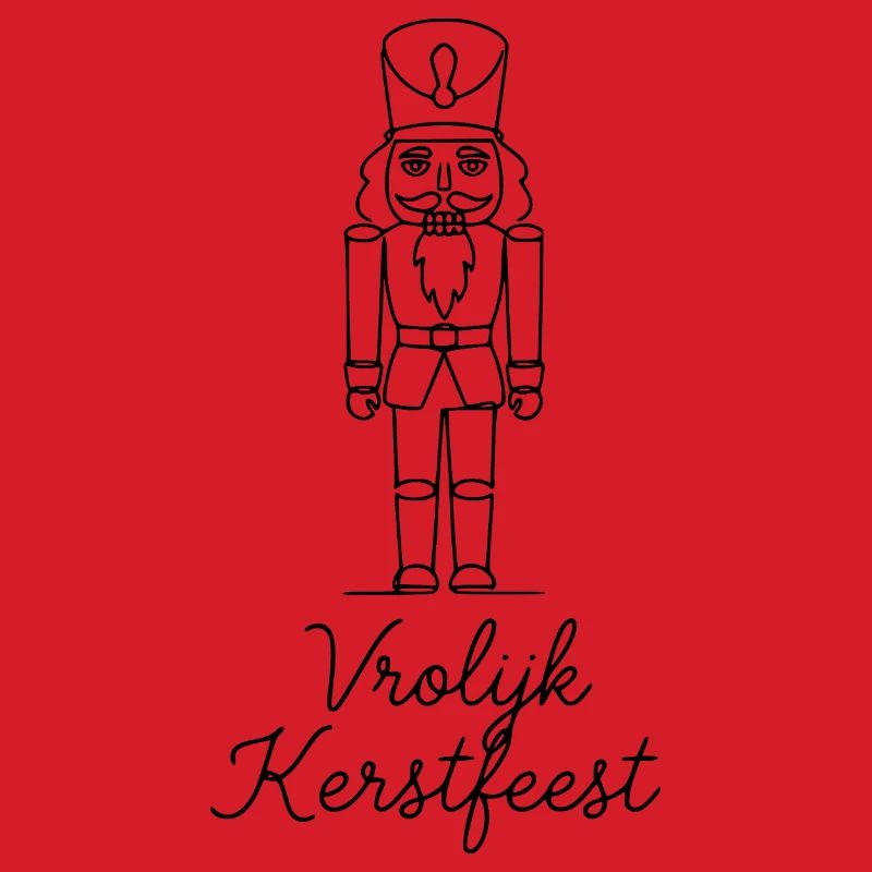 Vrolijk Kerstfeest Nutcracker Christmas
