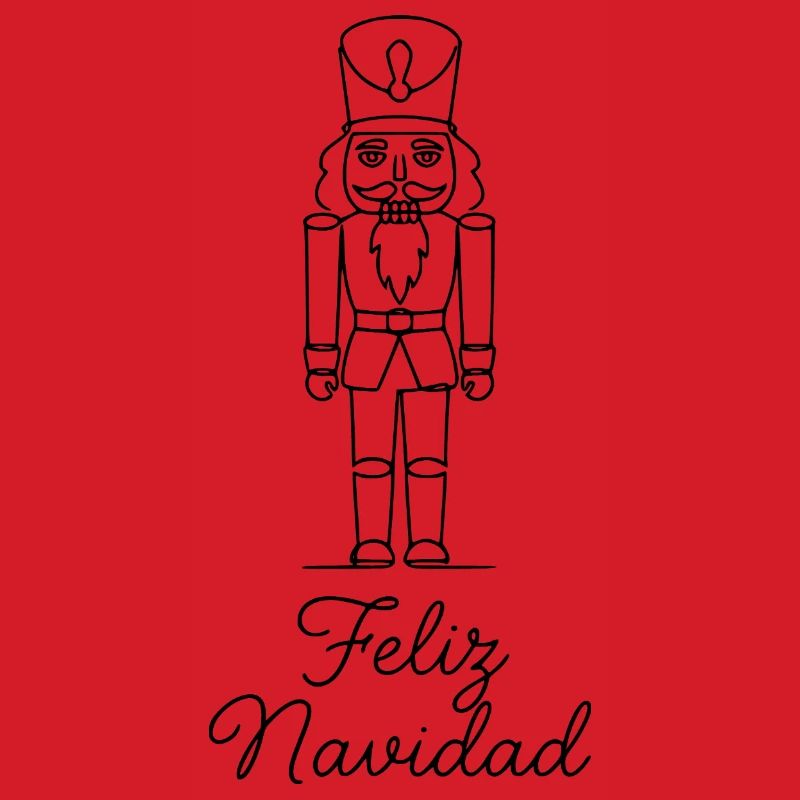 Feliz Navidad Nutcracker Christmas