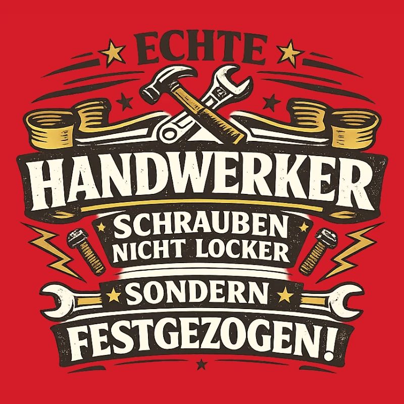 Echte Handwerker Festgezogen!