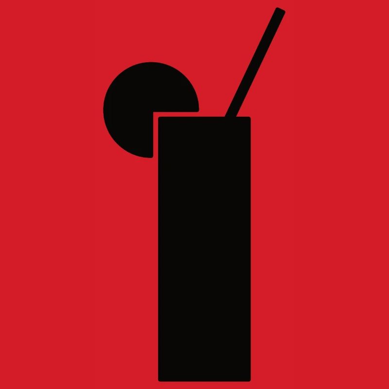 Drink Design in schwarz