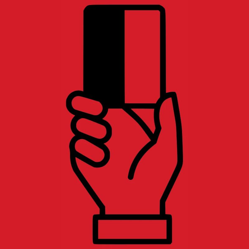 Referee Card Sending-Off Vector