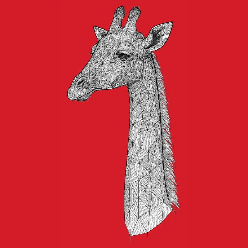 Geometric Giraffe Line
