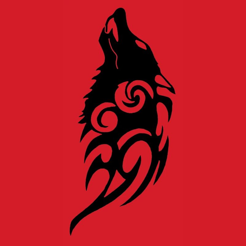 Schwarzer Wolf: Geist des Waldes