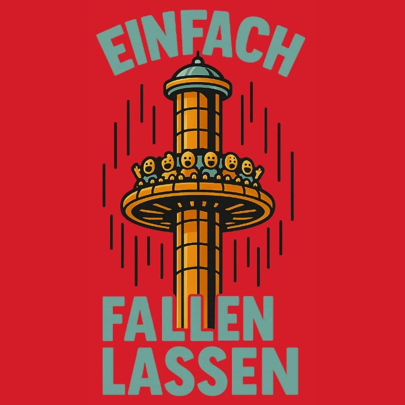 Fallen Lassen Drop Tower Freefall