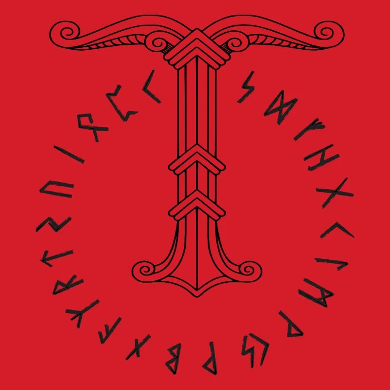 Irminsul Wikinger-Symbol