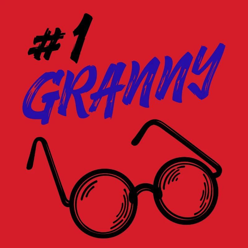 Omi Brille Statement Oma Beste Großmutter