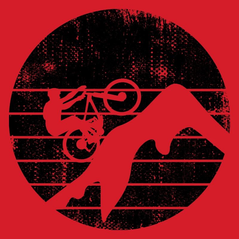 Mountain biker sketch