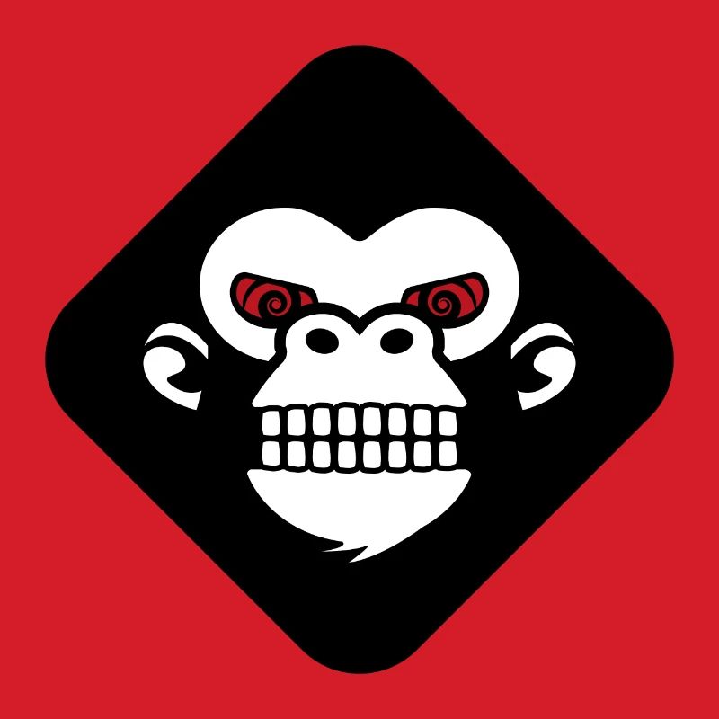 Gorilla teeth logo