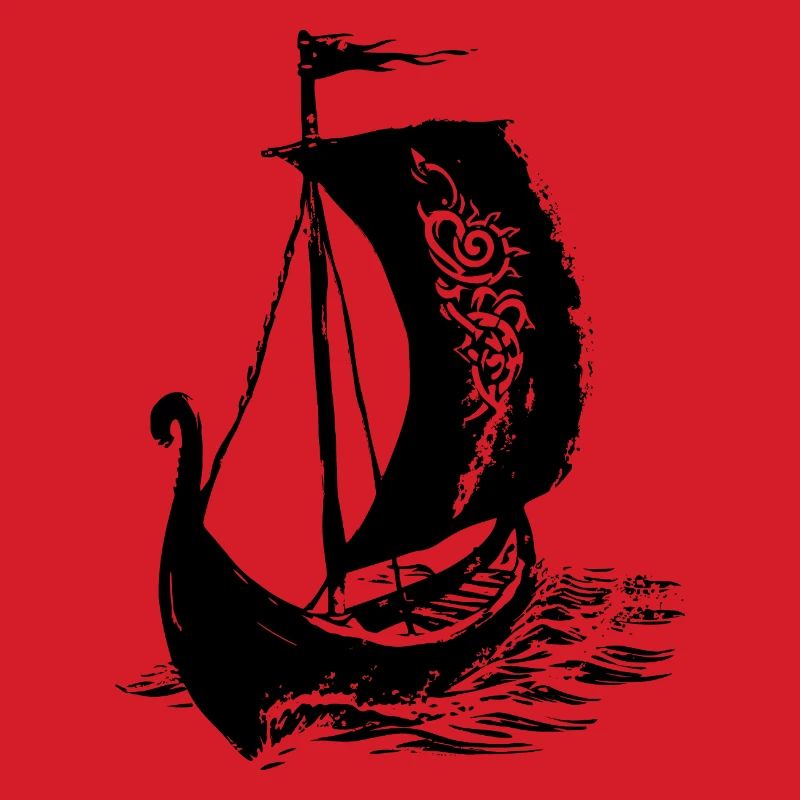 Wikinger-Langschiff