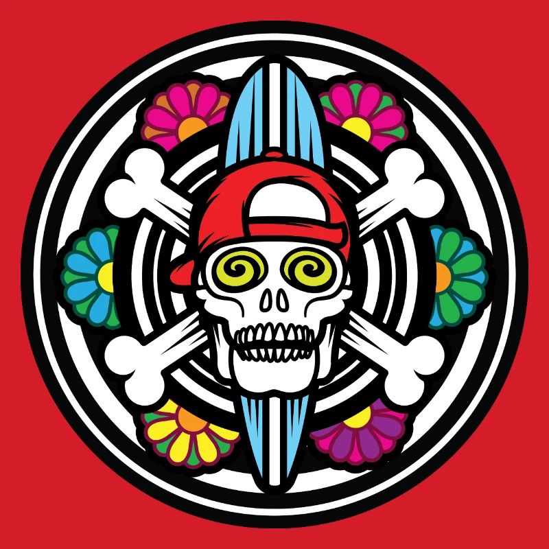Surf Schädel