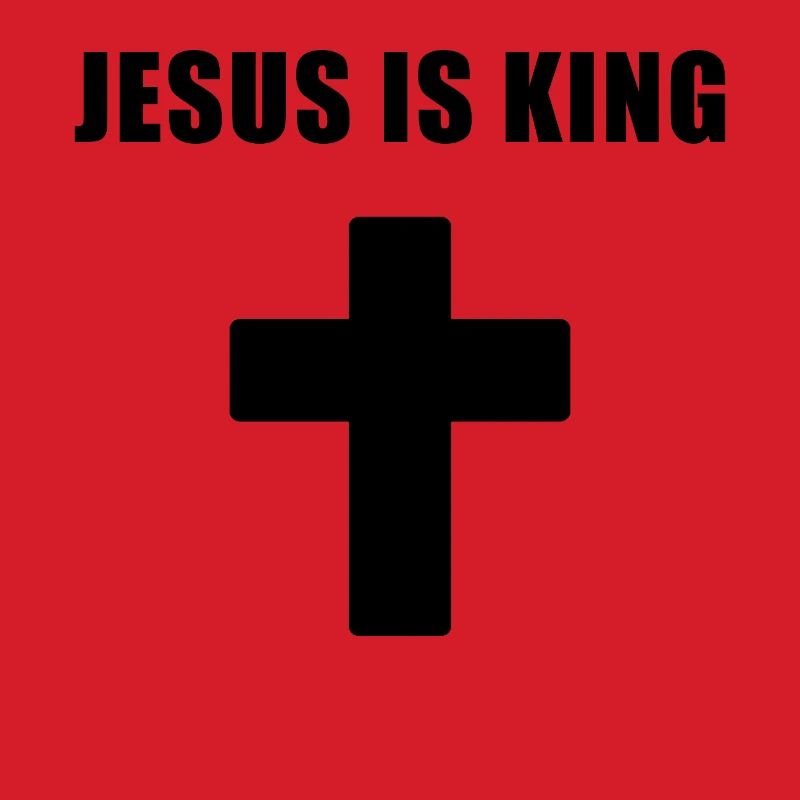 Conception minimale de croix de Jesus is King
