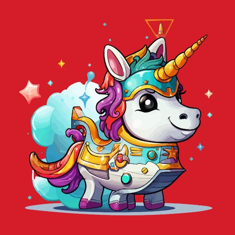 Aventure de la Licorne Spatiale