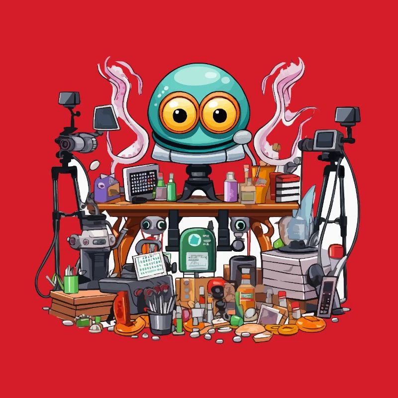 Kreativer Gadget-Workshop Alien