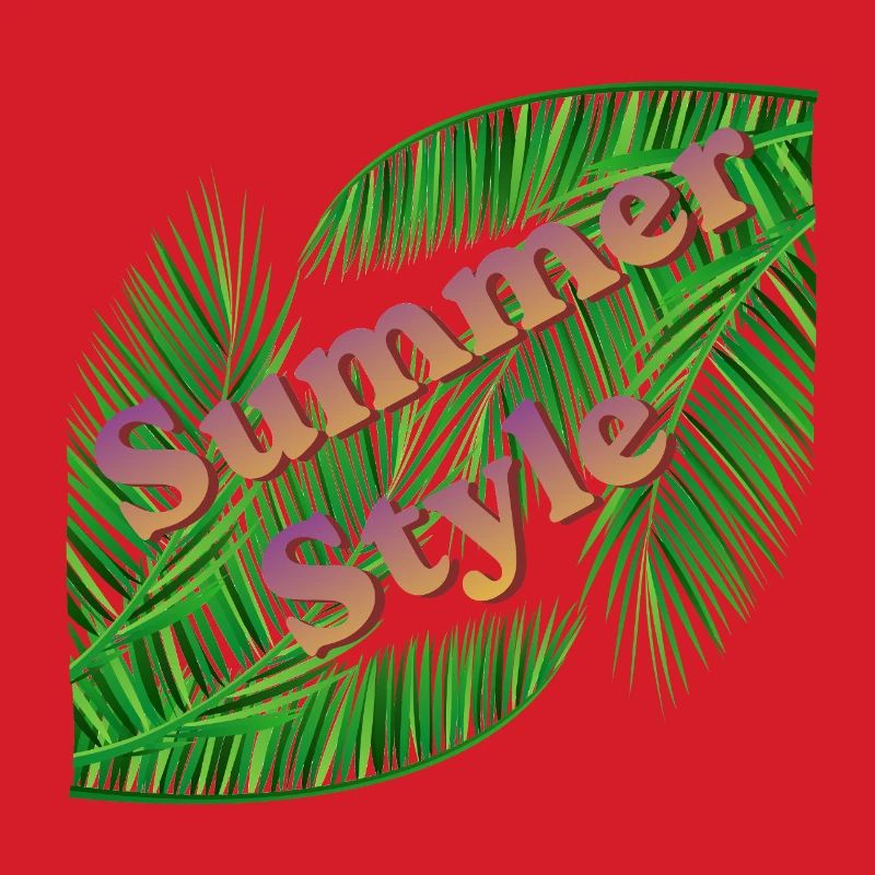 Summer Style mit Palmen