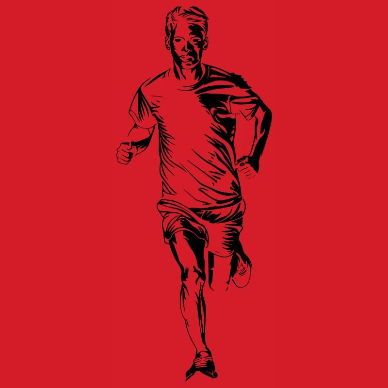 Jogger Drawing
