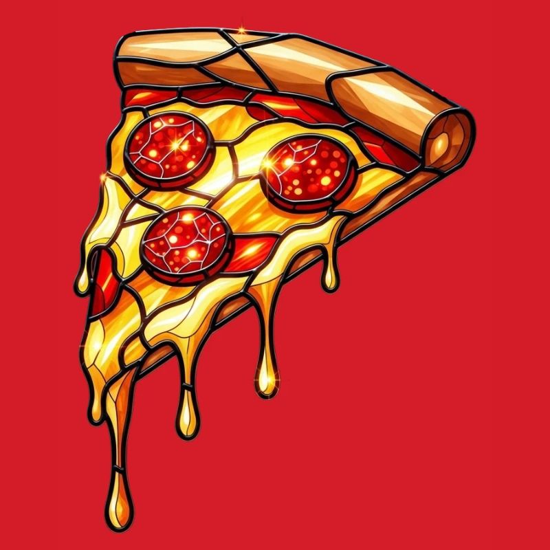 Pepperoni Pizza Traum: Glänzendes Käse-Wunder