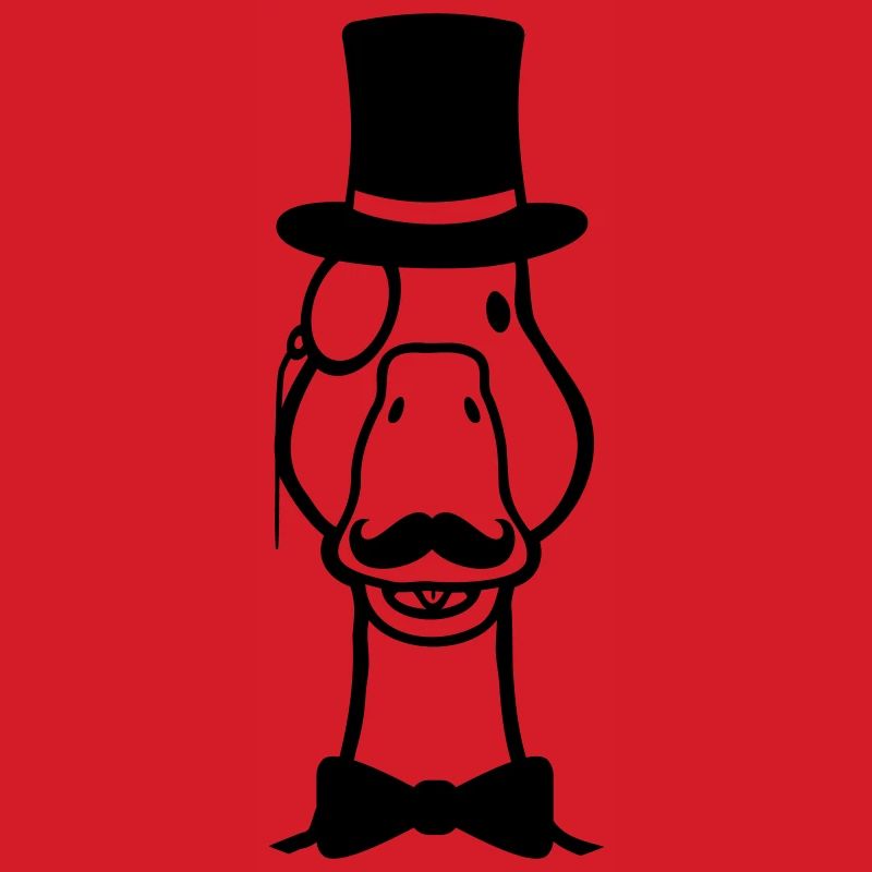 Cute Cylinders Comic Goose