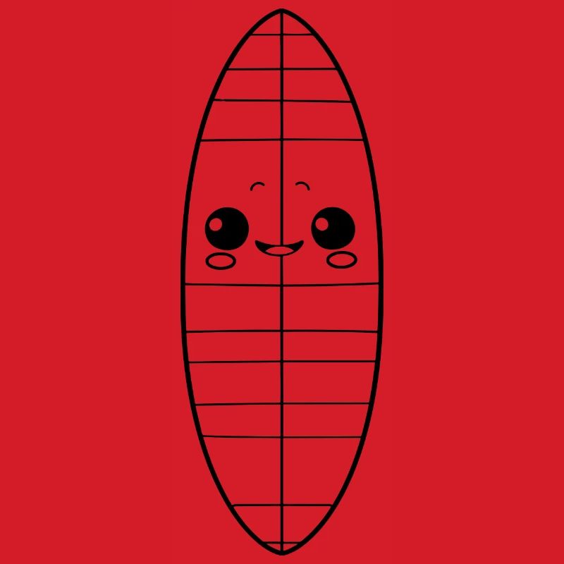 Surfboard Comic Look