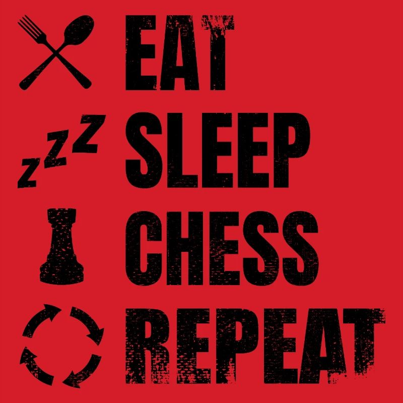 Eating, sleeping, repeating chess