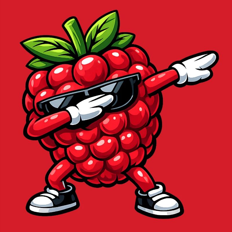 Dabbing Raspberry