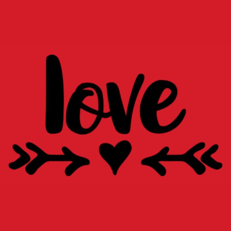 Love Herz Pfeile Design