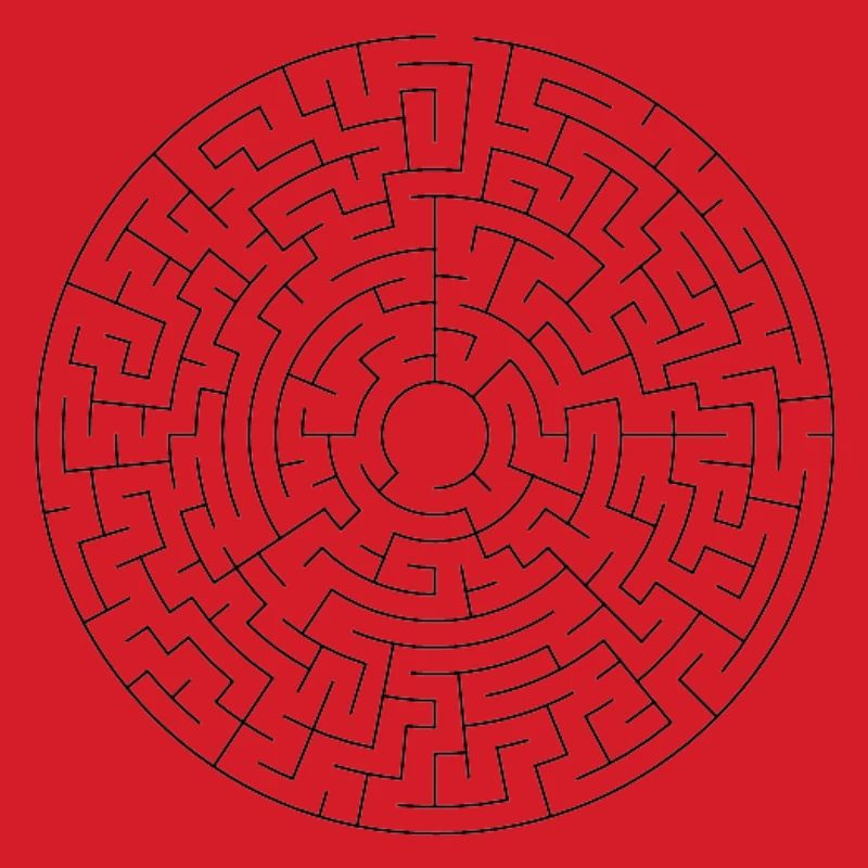 Labyrinth-Mandala