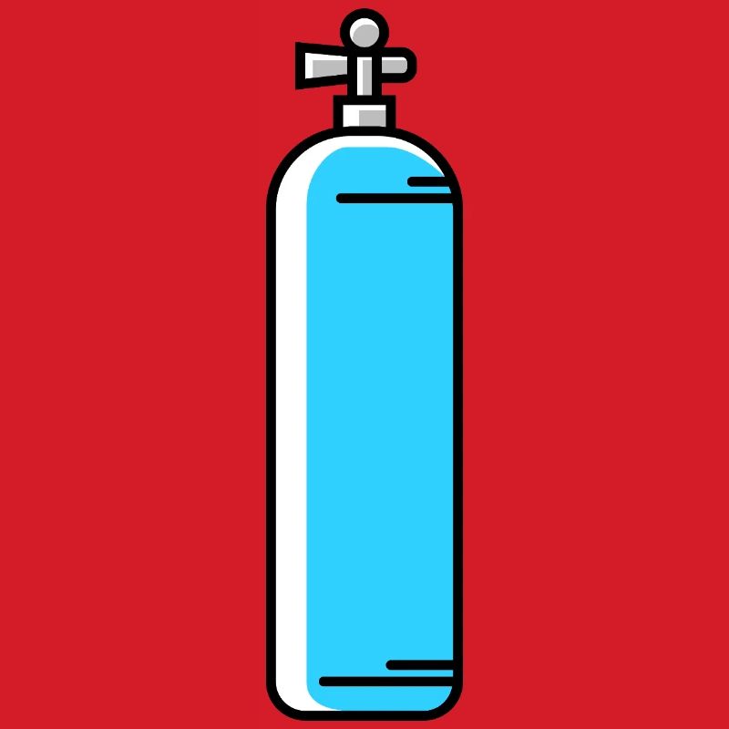 Oxygen diving icon