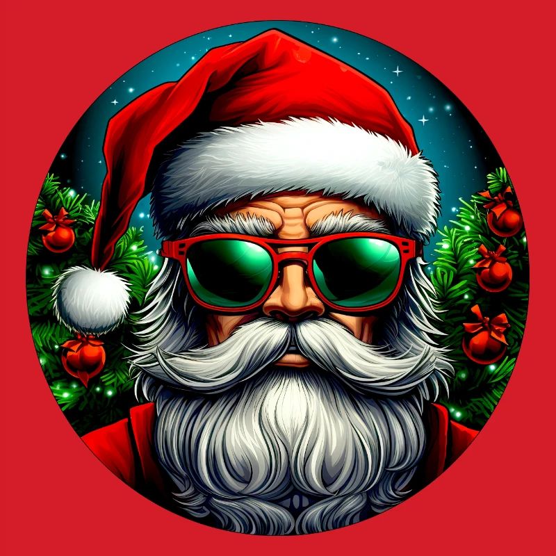 Cooler Santa