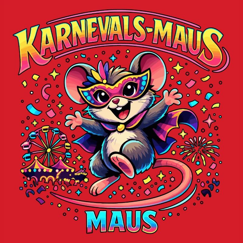 Karnevalsmaus Fasching Kostüm Niedlich Geschenk