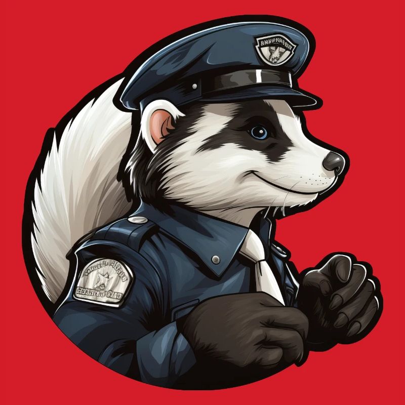 Stinktier Polizei