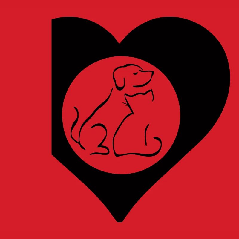 Herz voller Tierliebe Geschenk