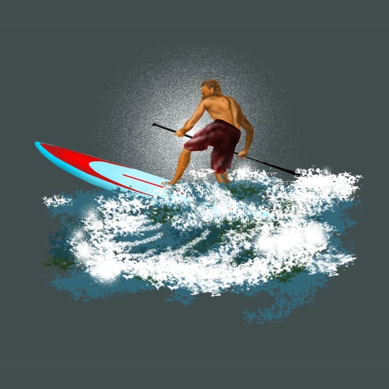 Paddleboarder