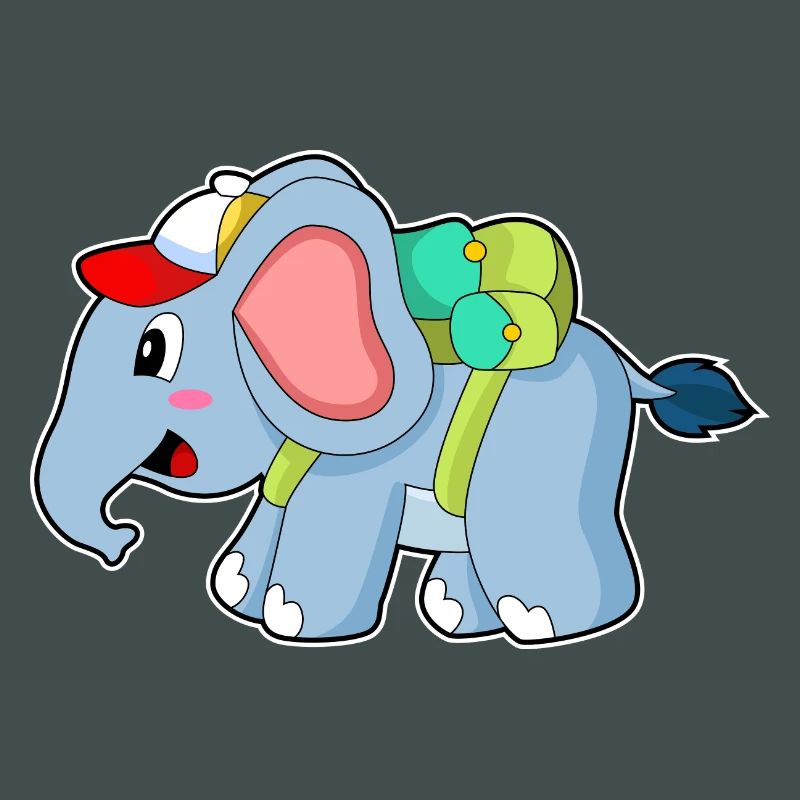 Elephant School Backpack