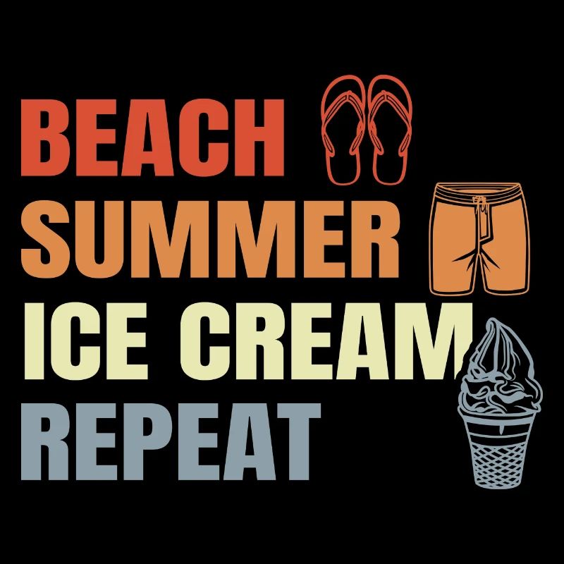 Vintage Ice Cream Saying