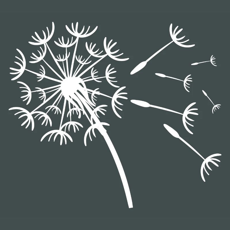 Verspieltes Pusteblumen-Design